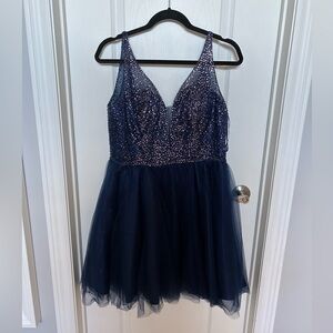 Blue Sparkly Dress